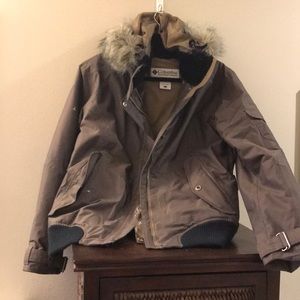 Columbia bomber style winter coat!